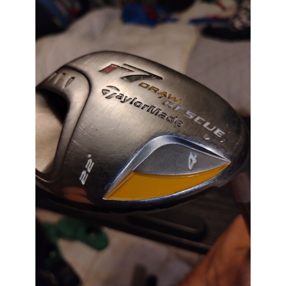 Taylormade R7 Draw Rescue 22° 4 Hybrid Medium Flex Reax 55 RH Right Hand